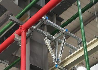 荆门市该抗震支架的整体式支吊架结构协调性好